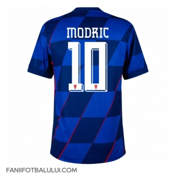 Croația Luka Modric #10 Tricou Fotbal Replică European 2024 Barbati Deplasare